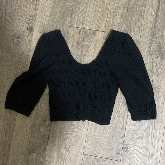 Women’s Black Blouse - Picture 2 of 3